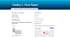 Desktop Screenshot of dbpendley.com